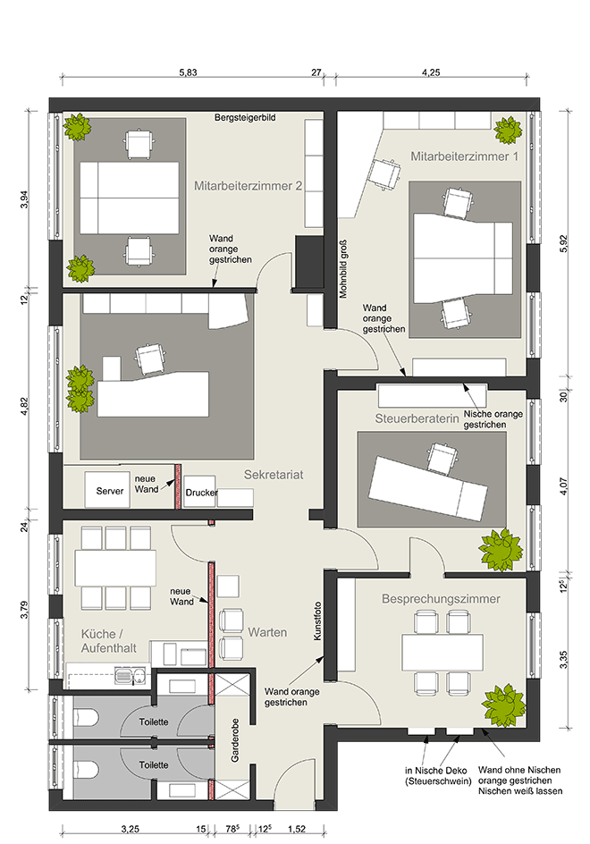 Innenarchitektur Planung München